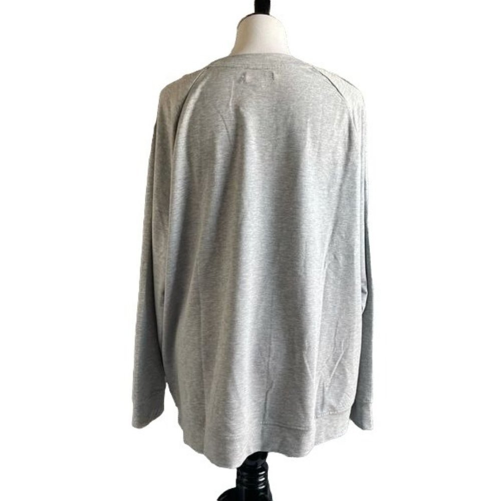 Rae Dunn Plus Size Gray Dog Mom Sweatshirt 2X NWT - Picture 5 of 10